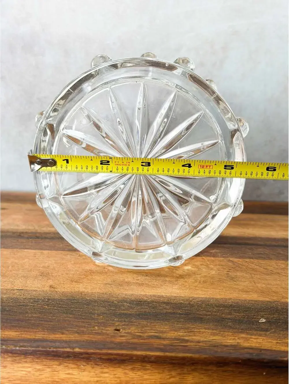 Bohemian Lead Crystal Drummer Boy Drum | Czech Cachepot Vase, Christmas